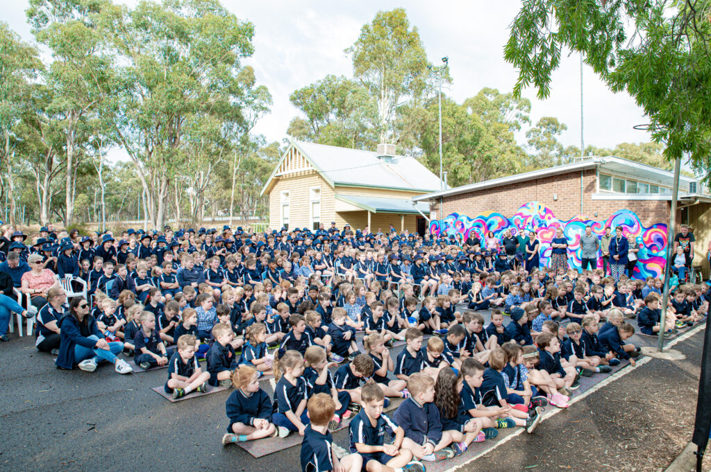 Strathfieldsaye Primary School celebrated its 150th birthday